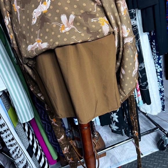 NWOT |•HAPPY X NATURE•| Stand Out Nature Featured Dress 100% Recycled Size XL - Picture 13 of 16